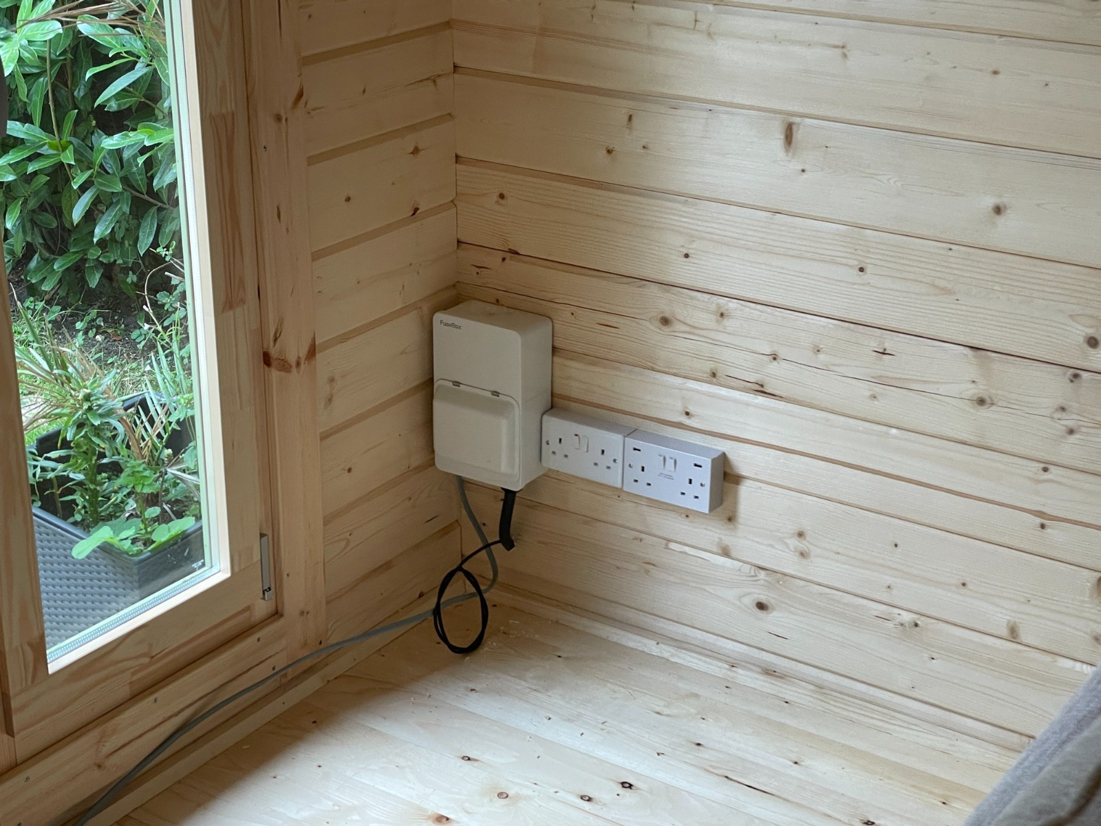 Summer house electrical wiring and lighting in Loughton