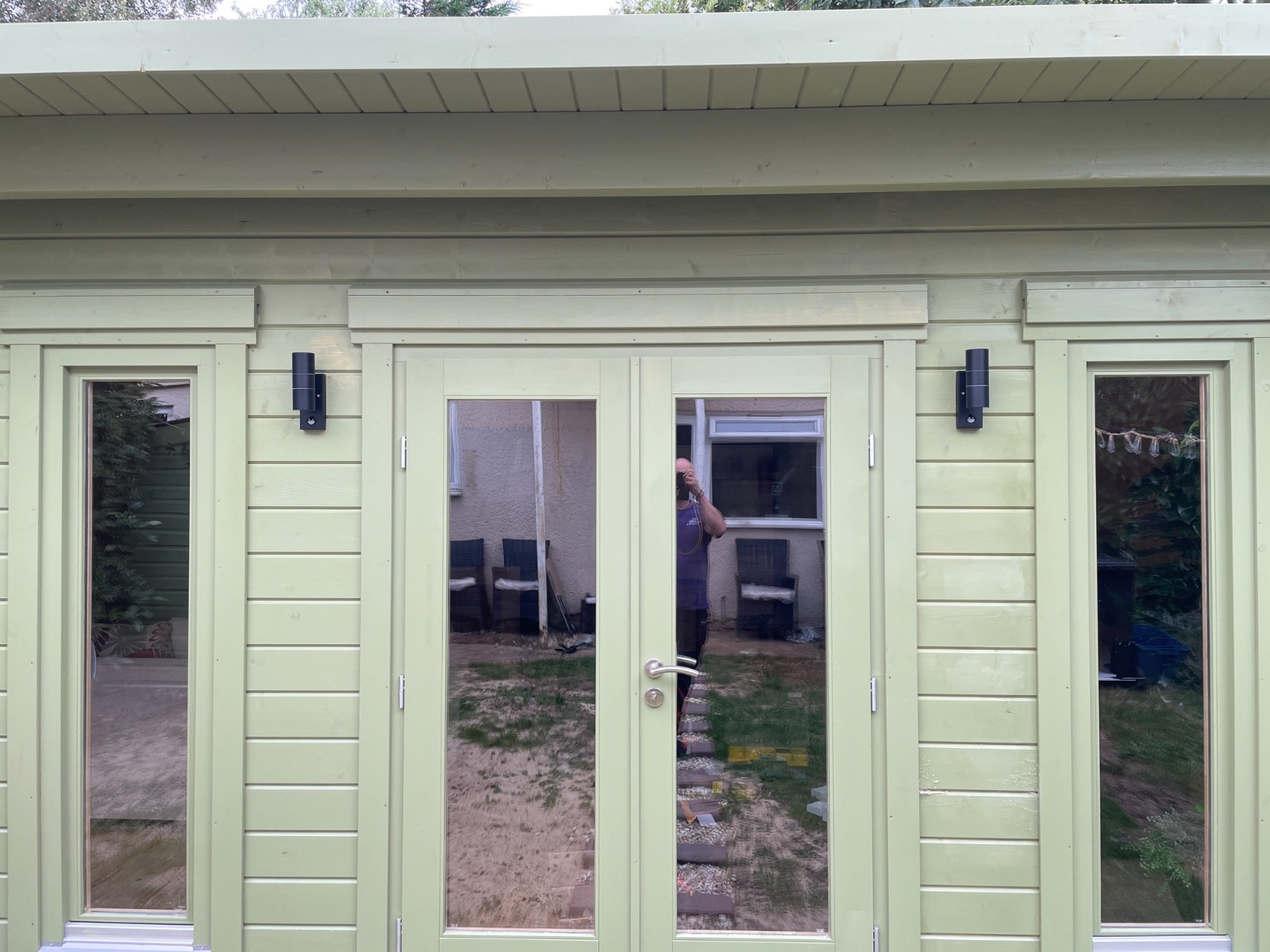Summer house electrical wiring and lighting in Loughton
