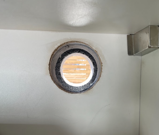 Outside Wall Extract Fan Hole Drilling in Loughton