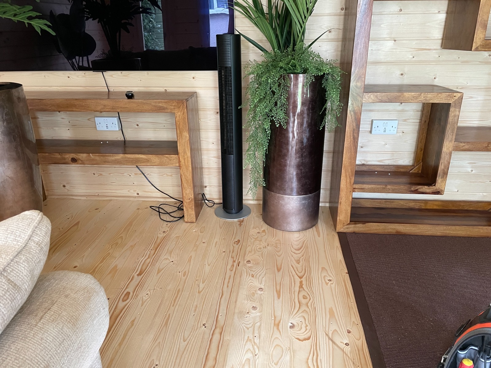 Summer house electrical wiring and lighting in Loughton