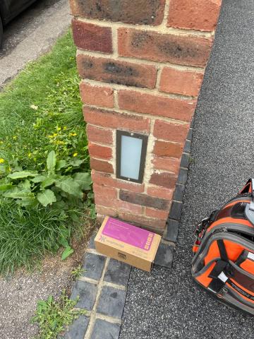 Brick Light Replacement or Repair in Loughton, Essex