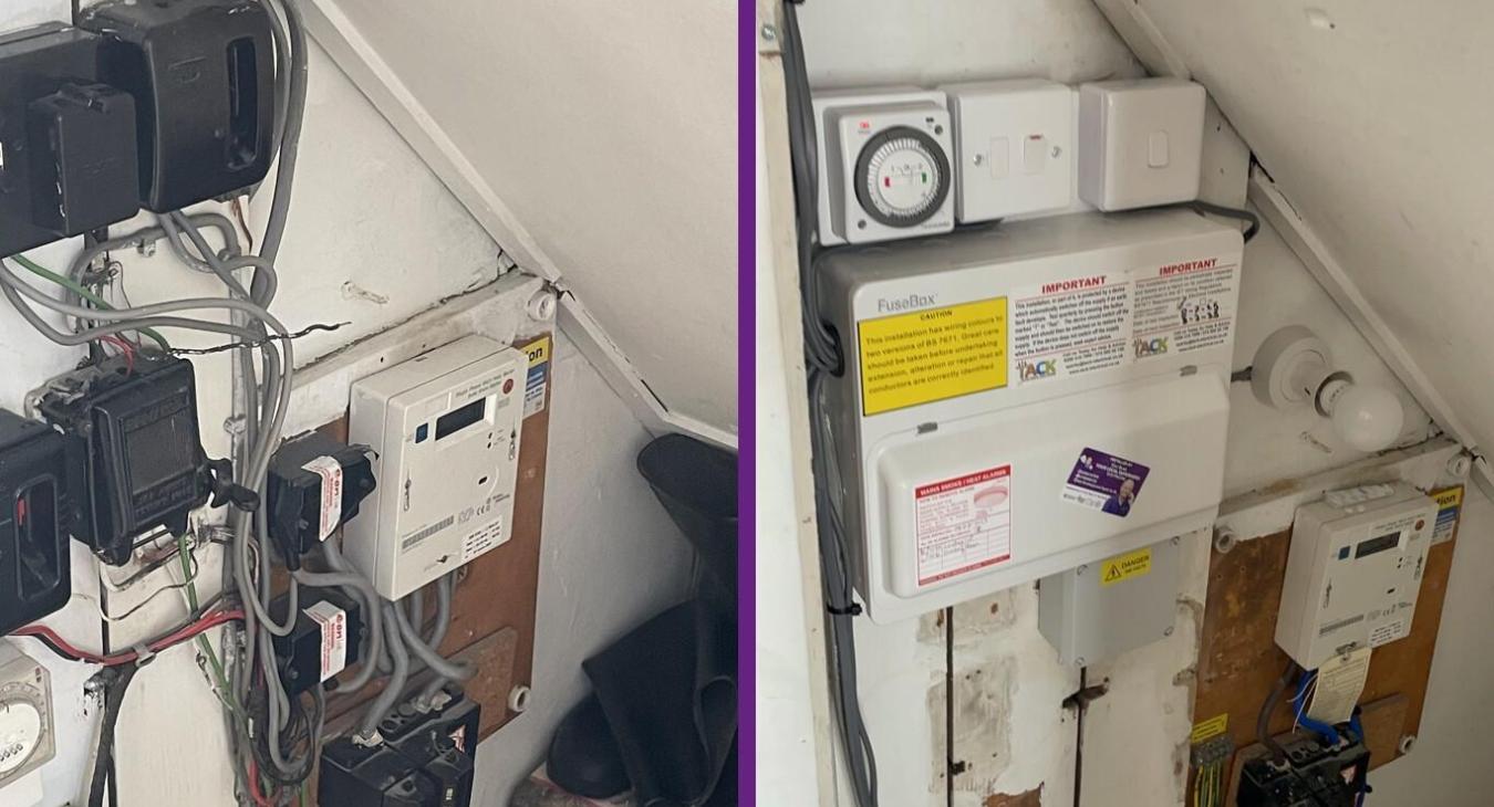 EICR and fuseboard upgrade in Loughton